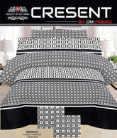 3 PCs Bed Sheet | Double Bed | King Size | Box Pack | Design-503
